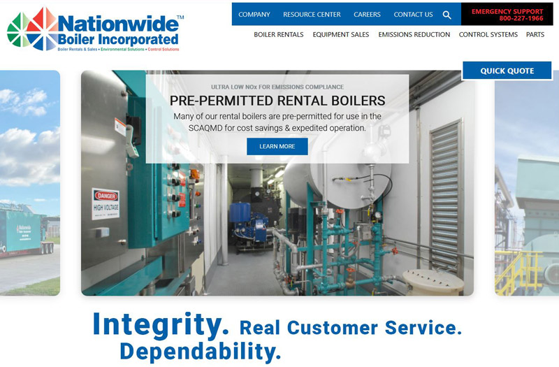 Redesigned web site
